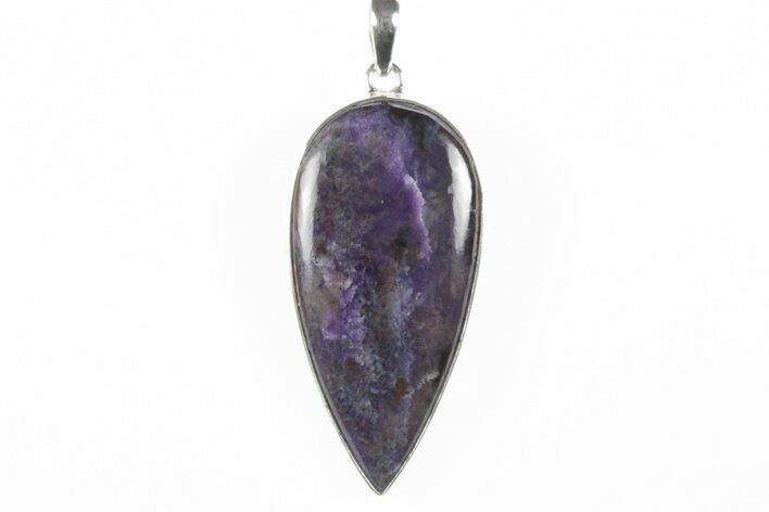 Polished Sugilite Pendant (Necklace) - Sterling Silver #244017